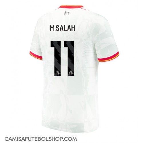 Camisa de time de futebol Liverpool Mohamed Salah #11 Replicas 3º Equipamento 2024-25 Manga Curta